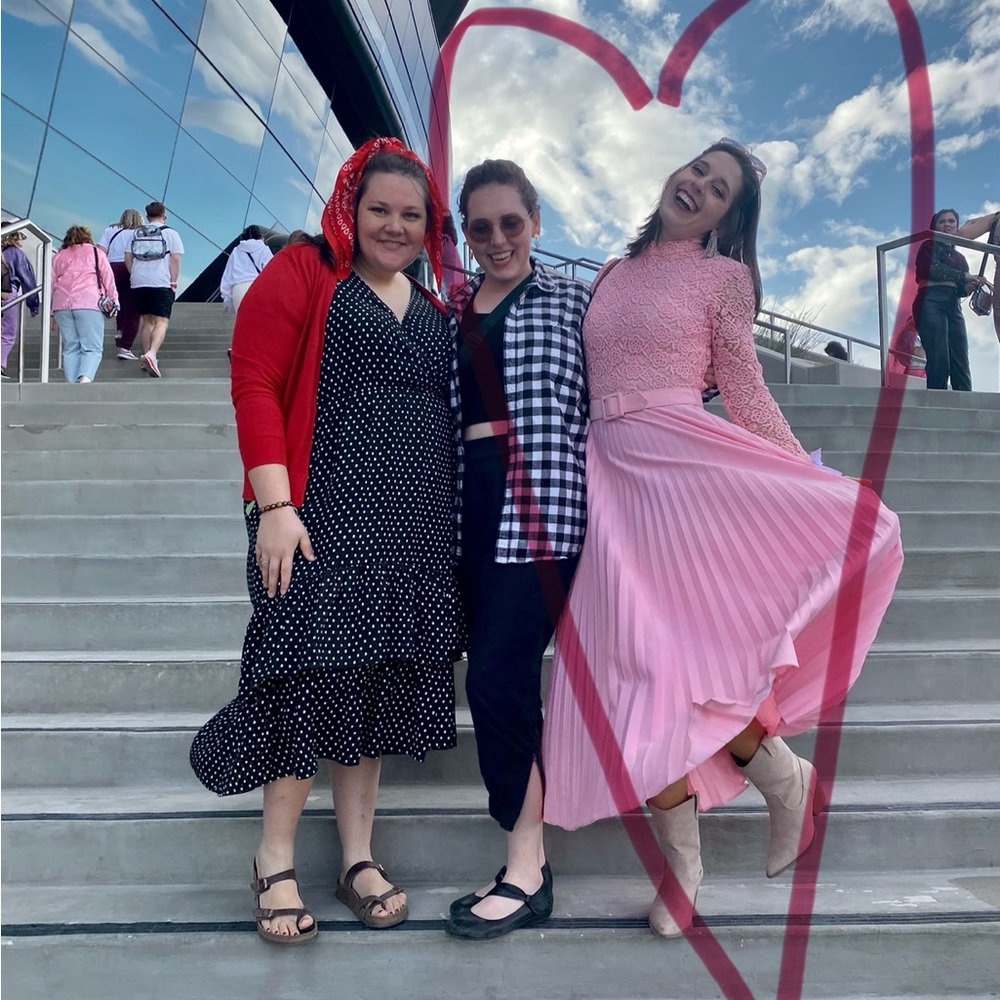 Lace & Pleat Vintage Dress